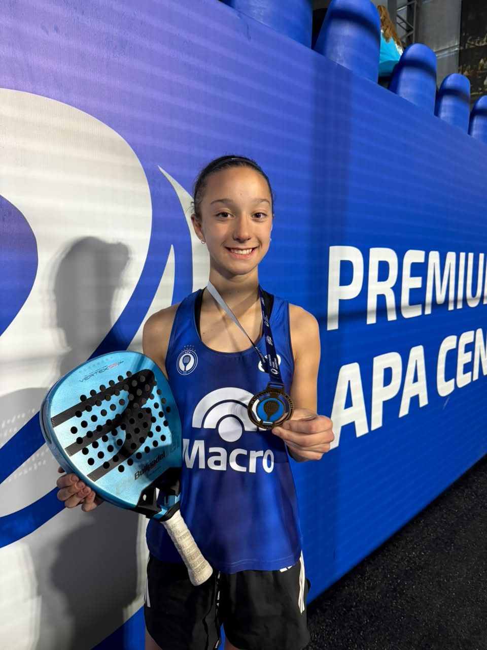 Amparo Gianre, protagonista del pádel nacional